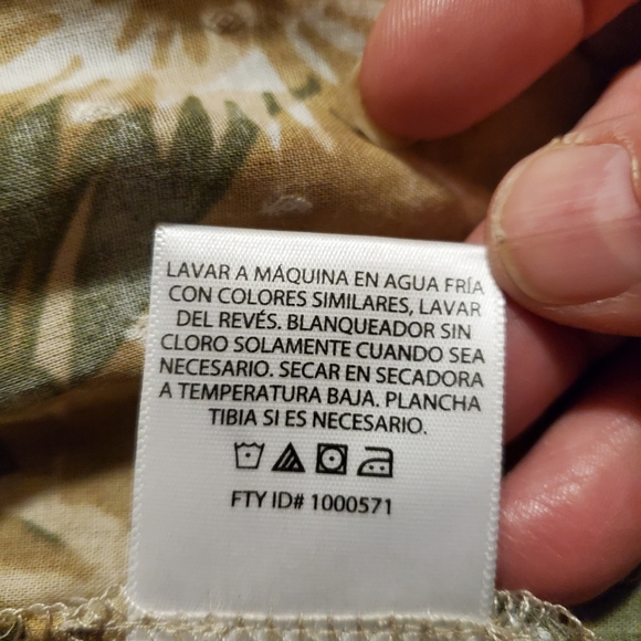 ==^White Stag plus size camp shirt NWT size 2x - Picture 6 of 14